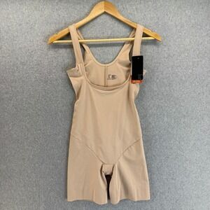 TC Fine Intimates Firm Control Underbust Thigh Slimmer Nude Shapewear Medium NWT